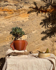 Kýma | Plant Pot 01 | Burnt Ochre