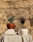 Kýma | Plant Pot 01 | Burnt Ochre