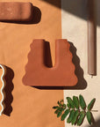 Flur | Candles Holder 03 | Burnt Ochre