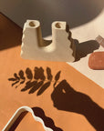 Flur | Candles Holder 03 | Sandstone
