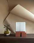 Hiko | 3D-Printed Lamp | Burnt Ochre