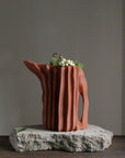 Kora | Watering Jug - Vase | Burnt Ochre