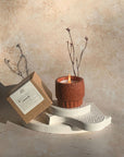 Naso Series | Orma Candle | Burnt Ochre