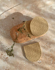 Orma | 2 Coasters 01 Round | Sandstone