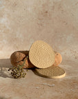 Orma | 2 Coasters 01 Round | Sandstone
