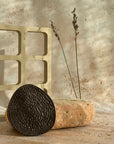 Orma | 2 Coasters 01 Round | Tobacco