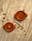 Sui | 2 Coasters 01 | Burnt Ochre