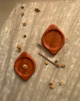 Sui | 2 Coasters 01 | Burnt Ochre