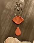 Sui | 2 Coasters 01 | Burnt Ochre