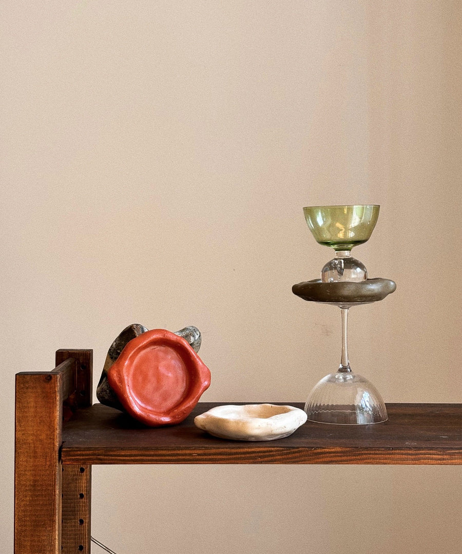 Isla | Coasters Set | Burnt Ochre