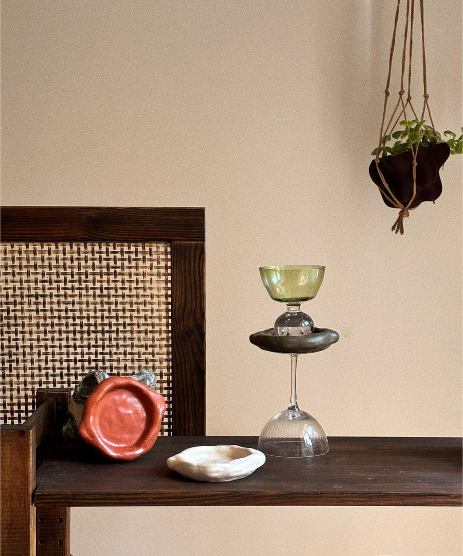 Isla | Coasters Set | Burnt Ochre