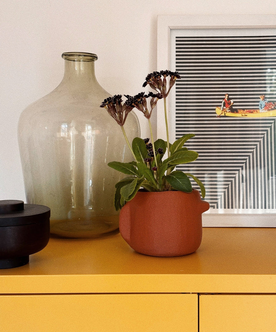 Nova | Plant Pot 01 | Burnt Ochre