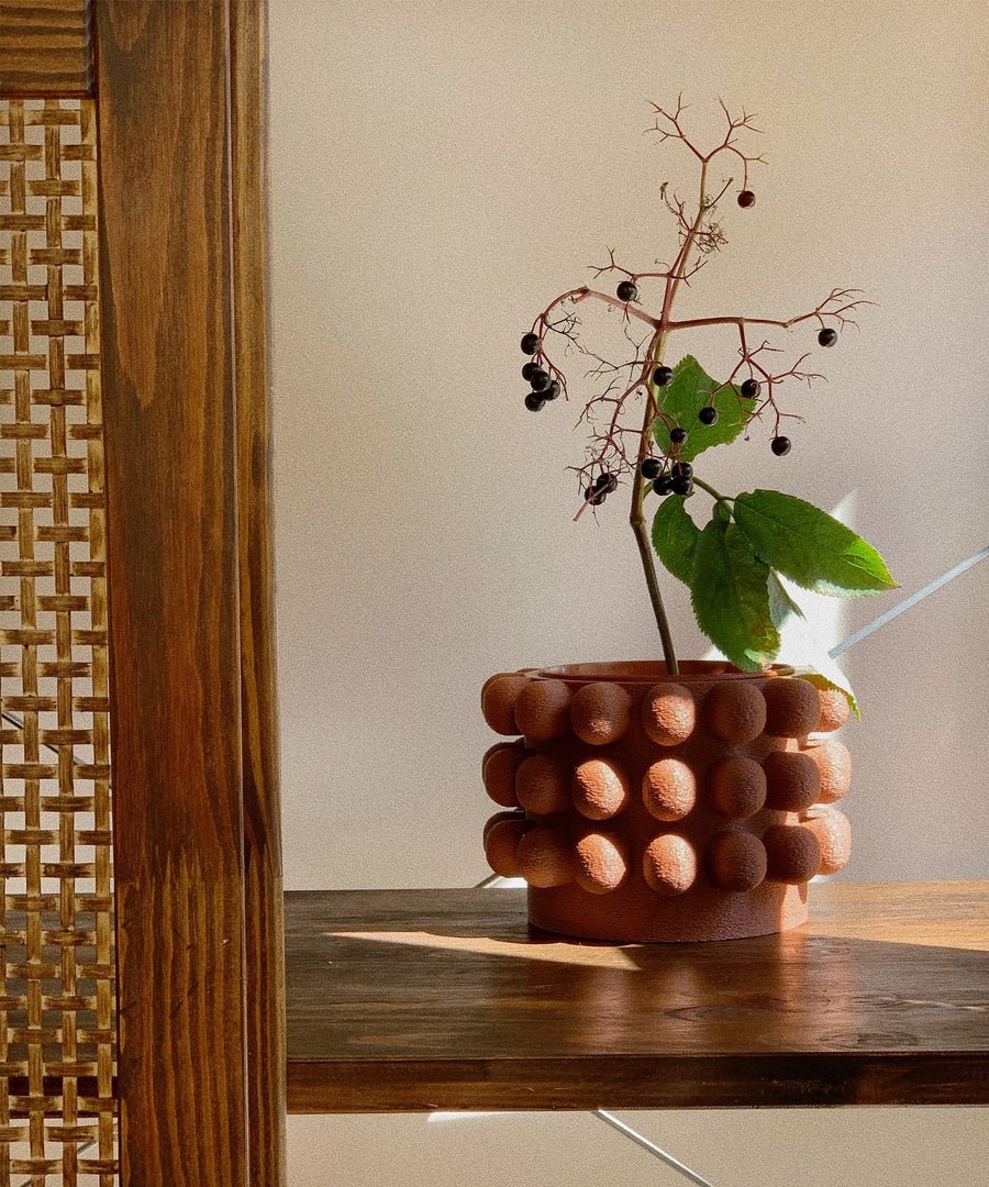 Mono | Plant Pot 02 | Burnt Ochre