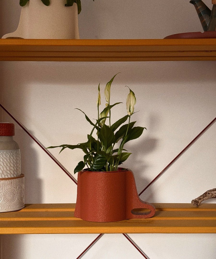 Mobi | Plant Pot 01 | Burnt Ochre