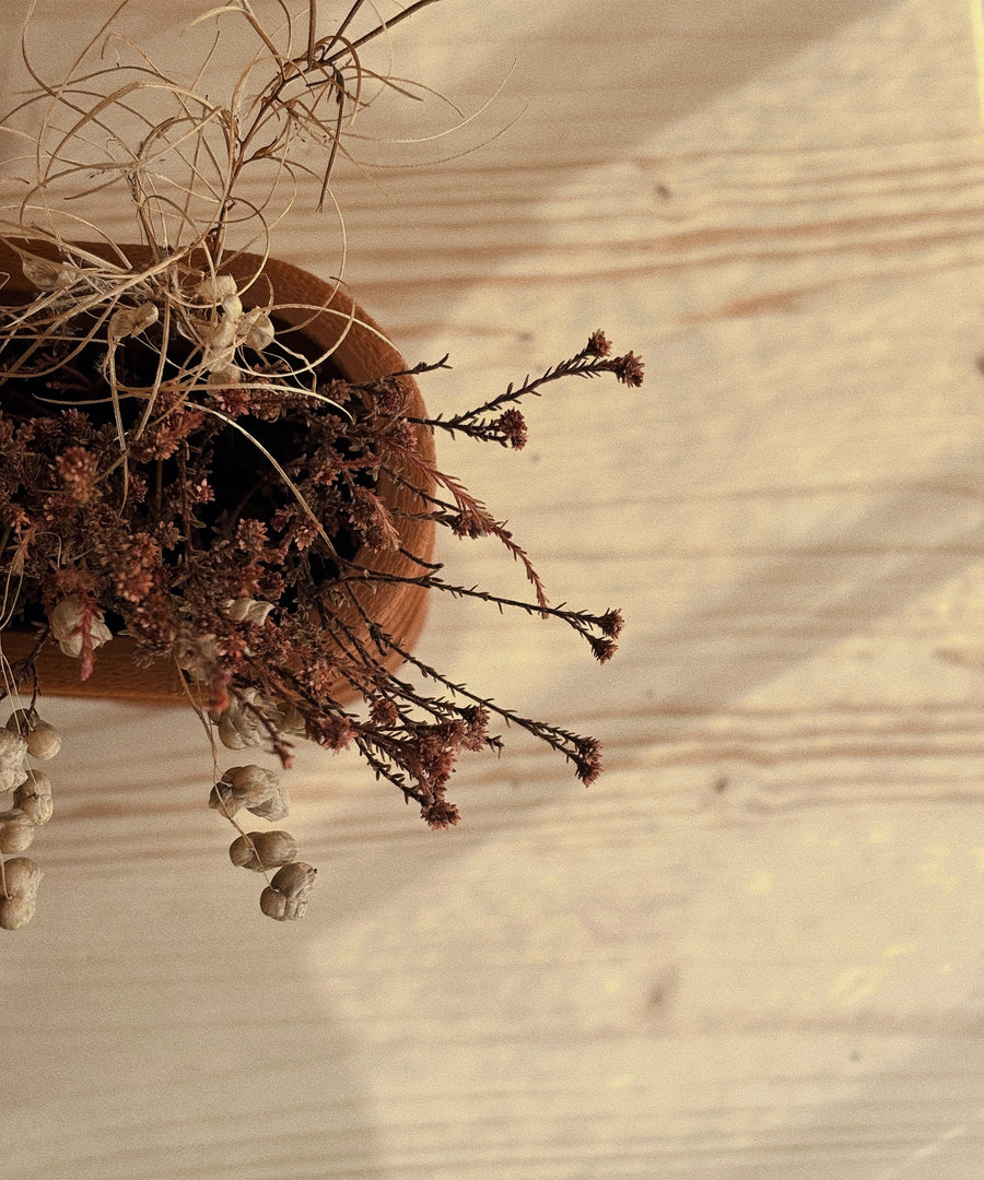 Tun | Tall Vase | Burnt Ochre