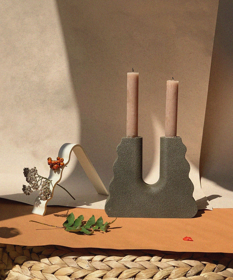 Flur | Candles Holder 03 | Tobacco
