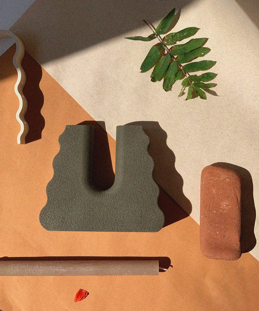 Flur | Candles Holder 03 | Tobacco