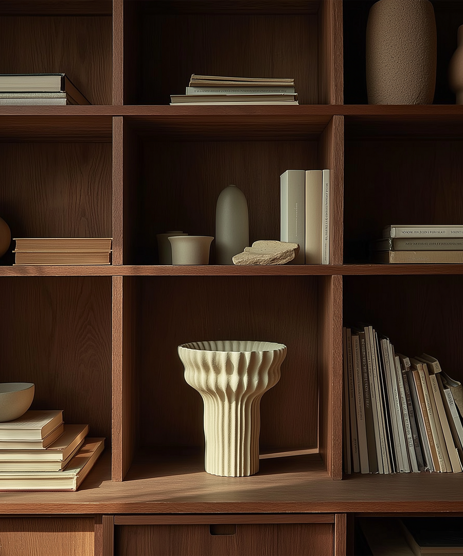 Teoa | 3D-Printed Lamp | Sandstone