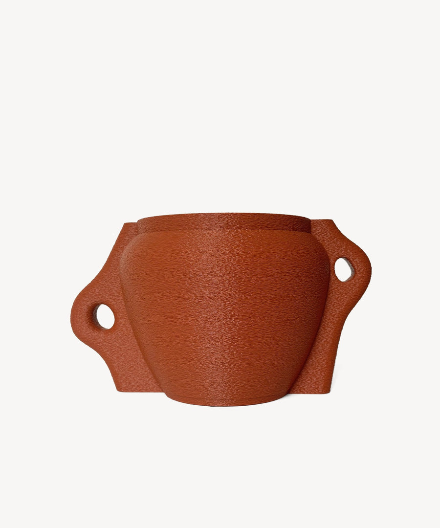 Kýma | Plant Pot 01 | Burnt Ochre