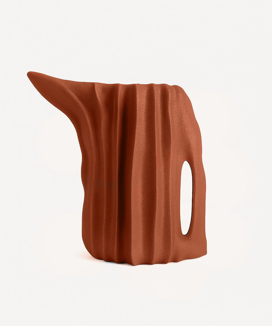 Kora | Watering Jug - Vase | Burnt Ochre