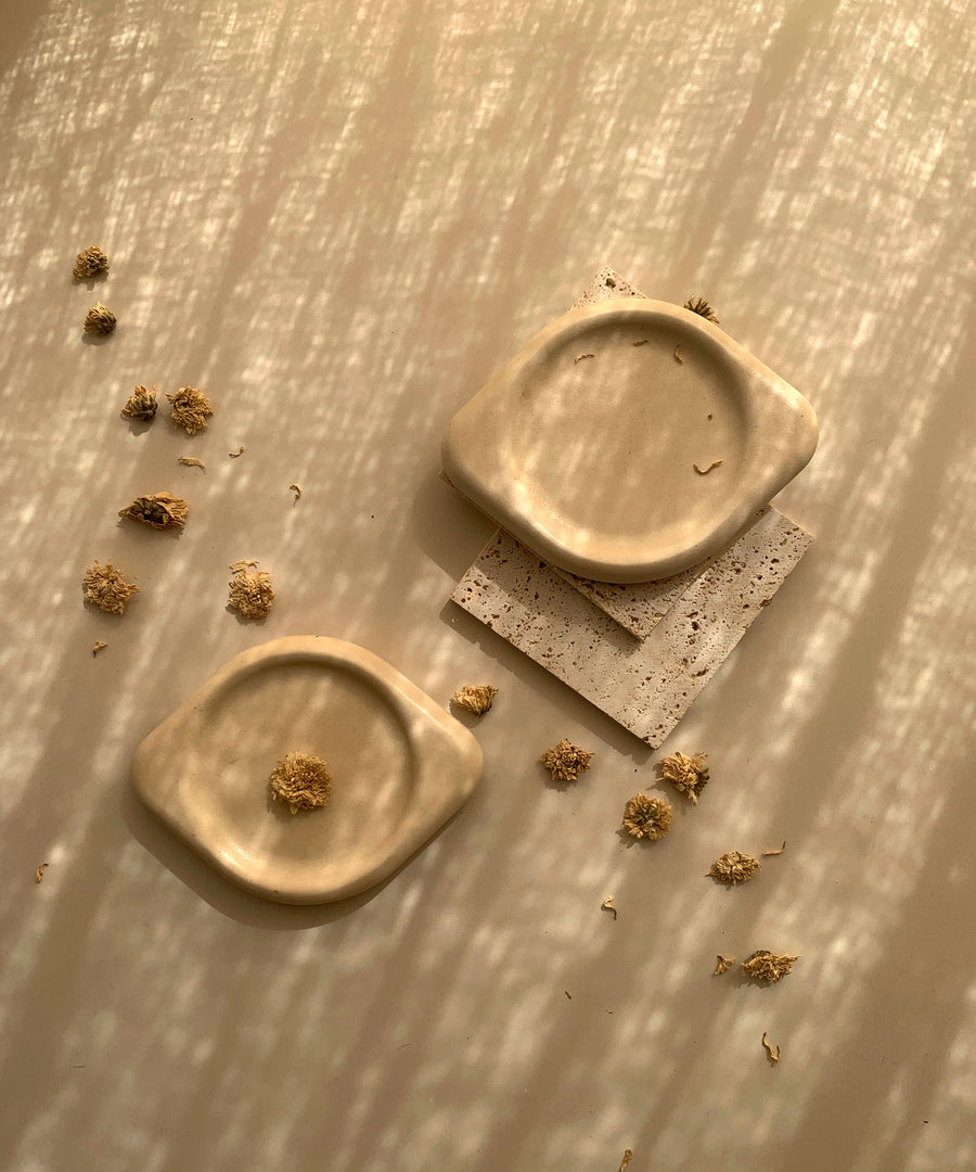 Sui | 2 Coasters 01 | Sandstone