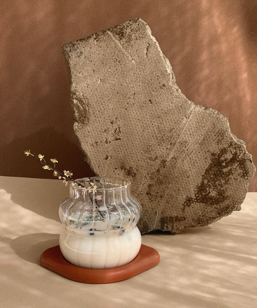 Sui | 2 Coasters 01 | Burnt Ochre